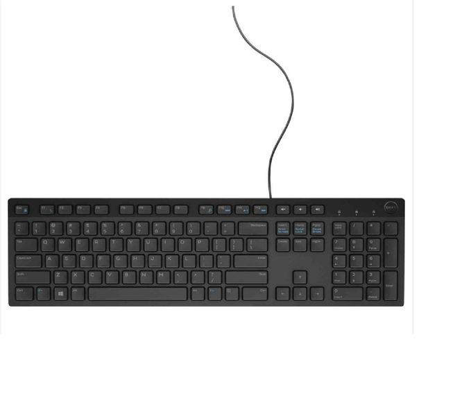Dell Multimedia Keyboard-KB216 - US International (QWERTY) - Black