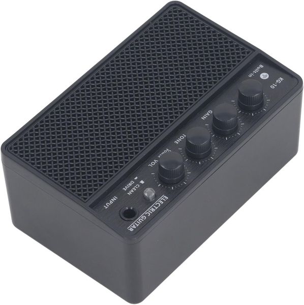 Electric Guitar Amplifier, 10W Mini Guitar Amp with 6.35mm Input Headphone