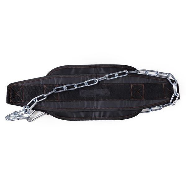 Dip Belt with Chain and 2 Carabiners