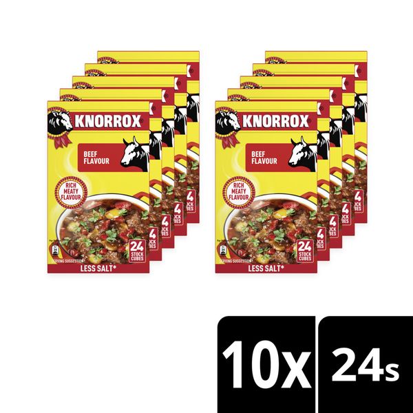 Knorrox Beef Stock Cubes 10x240g