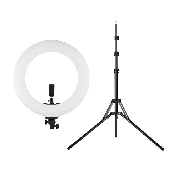 ATTTW-12 Inch Ring Light with 210 Cm Tripod For Live /Makeup/Studio