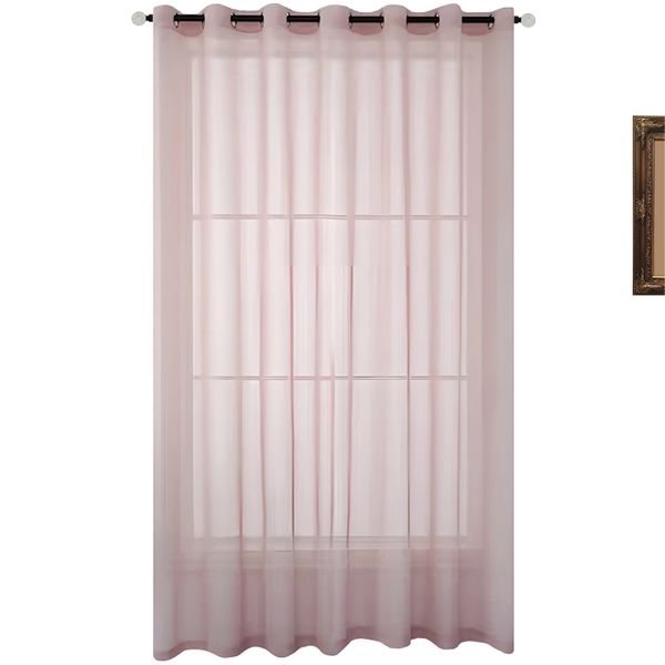 Mystic Voile - Pink - Eyelet image