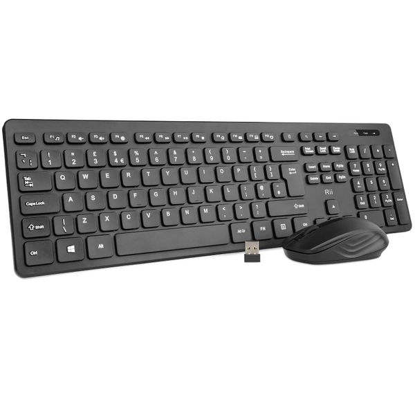 RII 2.4G Wireless Keyboard Aand Mouse Combo