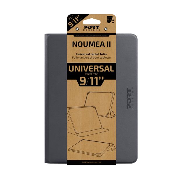 Port Designs Noumea II Universal 9/11 Tablet Folio - Grey