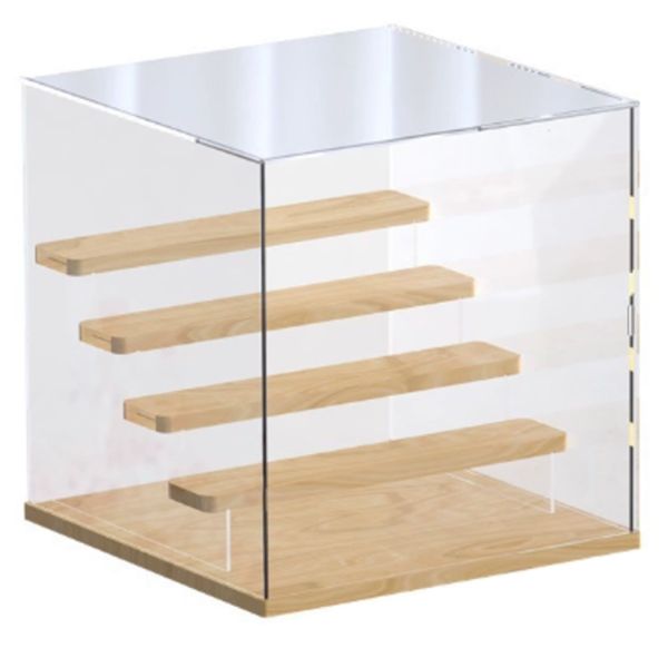 Decor Transparent 5 Layer Elegant Spacious Display Organizer Box - 32.2cm