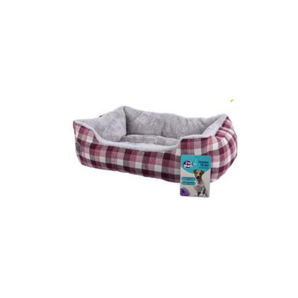 Pet Bed Rectangle "Fur" 60x40x18cm