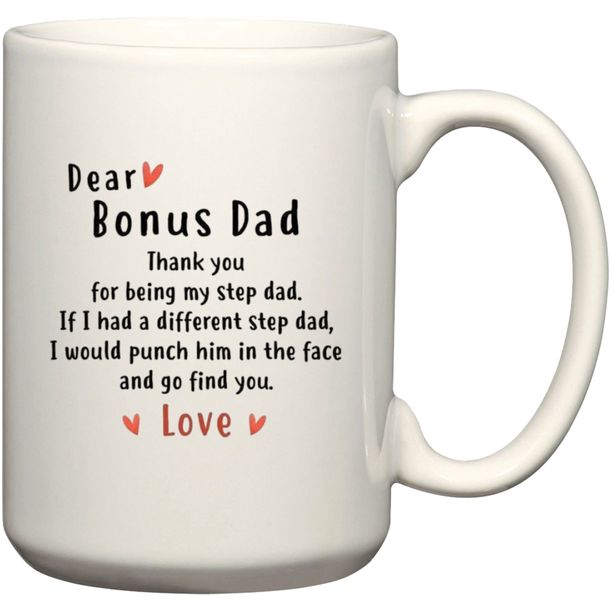 Thank You For Being My Stepdad Gift Coffee Mug