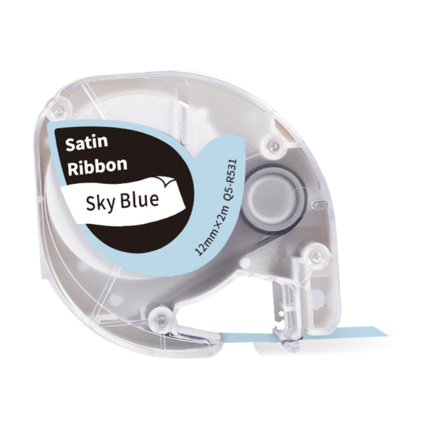 Phomemo P12 Pro Satin Ribbon Label Tape-12mm x 2m for Gifts, Wedding&amp;Crafts