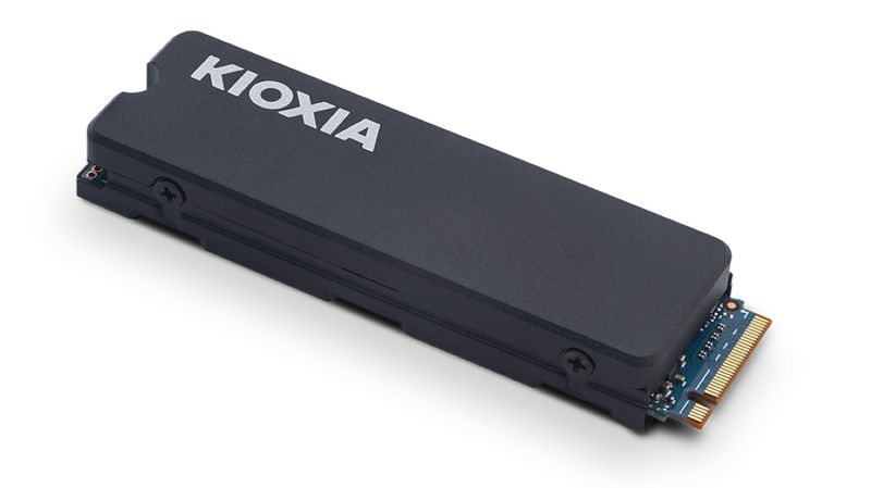 Kioxia Exceria Heatsink NVMe SSD PCIe 4.0 - 4TB