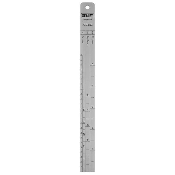 Aluminium Paint Measuring Stick 2:1/4:1 SEALEY