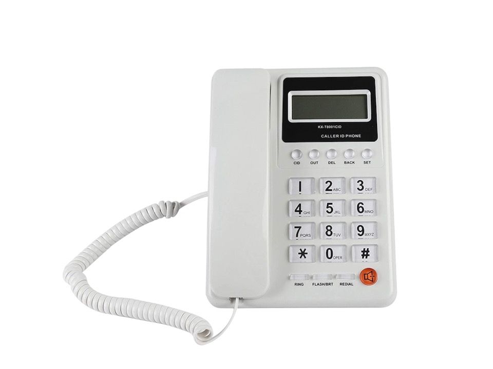 Phone Office Display Caller ID Fixed Phone Flash Function Variety | Buy ...