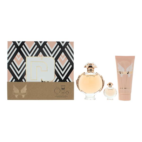Paco Rabanne Olympéa 3 Piece Gift Set: (Parallel Import)