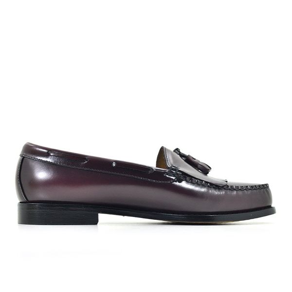 G.H Bass and Co Layton Moc Kjltie Wine - Men's Slip Ons