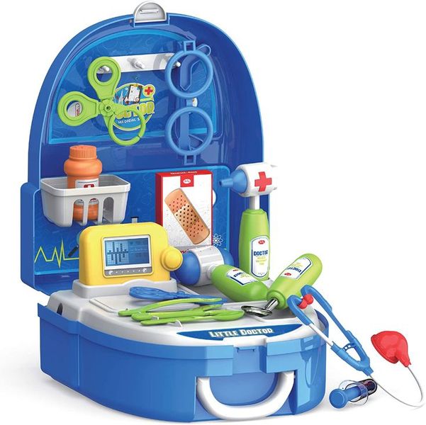 Kids Doctor First Aid Kit Backpack, Pretend Play Educational Doctor's Kit