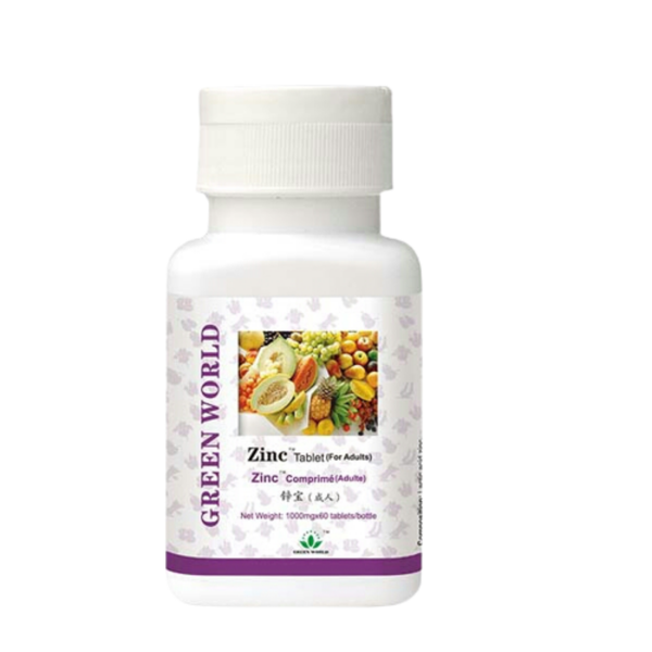 Green World Zinc Tablet (For Adults)
