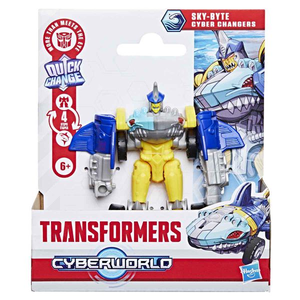 Transformers Cyberworld Cyber Changer Skybyte