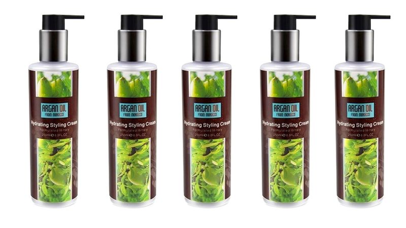 Argan Oil Hydrating Styling Cream 250ml - 5 Pack