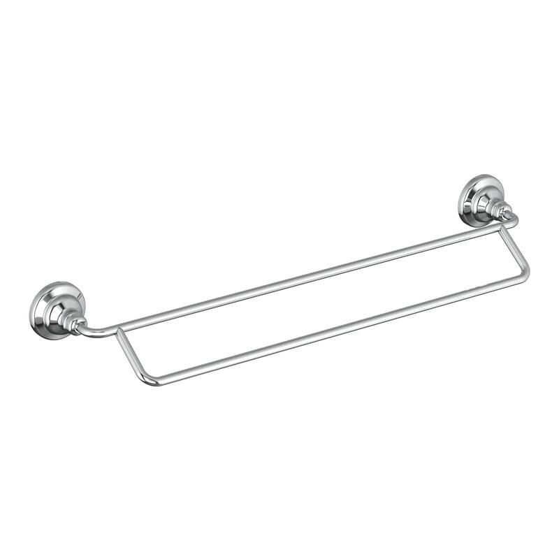 Sensea Charm Double Towel Rail Chrome 50cm