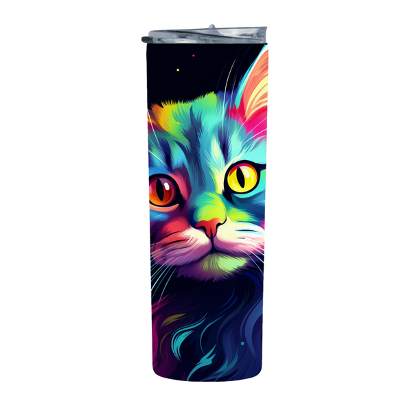 Vibrant kitten vibrant 2 20 oz straight skinny tumbler 228