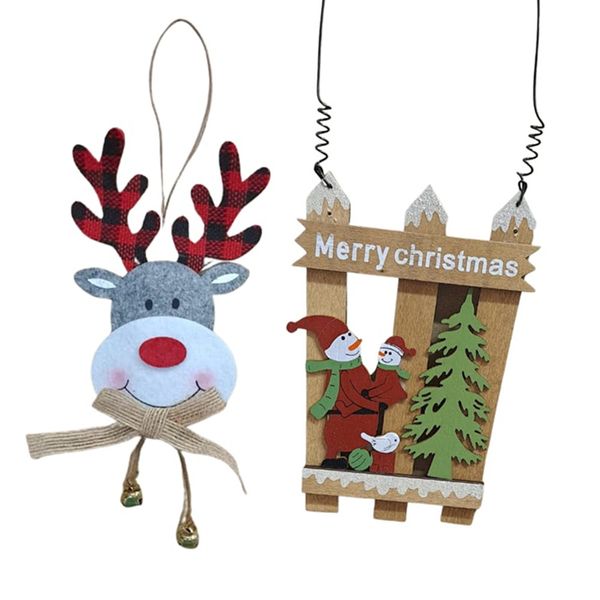 Handmade Hanging Ornament with Delightful Deer Ornament -S11