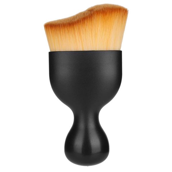 Short Gap Brush, Beauty Brush, Curved Wine Glass Shape