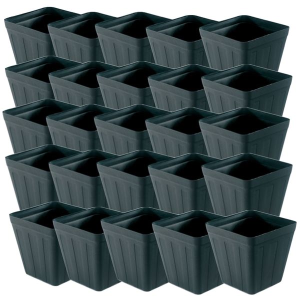 Garden Succulent Pot Planter Set of 25 (8cm)