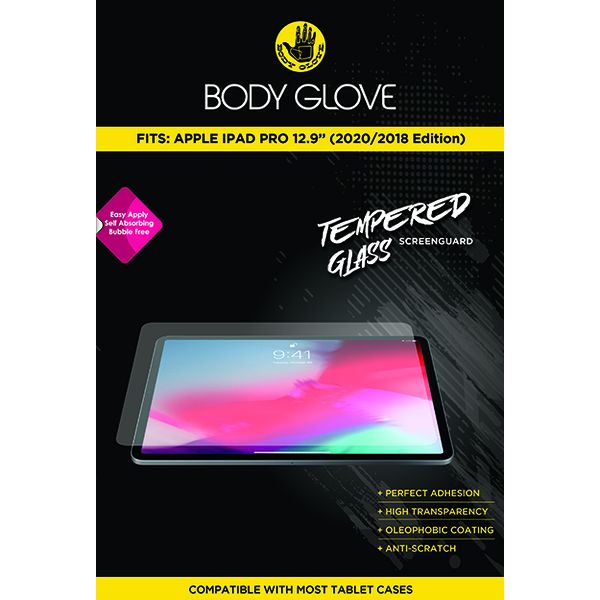 Body Glove Tempered Glass For 12.9" iPad Pro (3rd - 5th Gen Models)