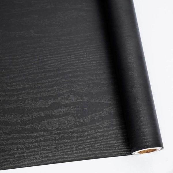 Maisonware Stick On 3D PVC 5 meter (Black Wood)