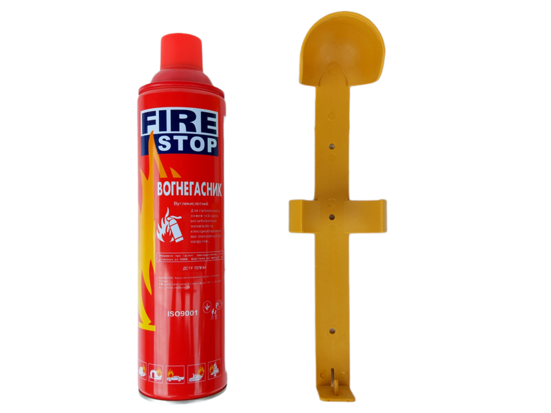 Fire Stop, Fire Extinguisher, 0.6kg, with Mounting Bracket