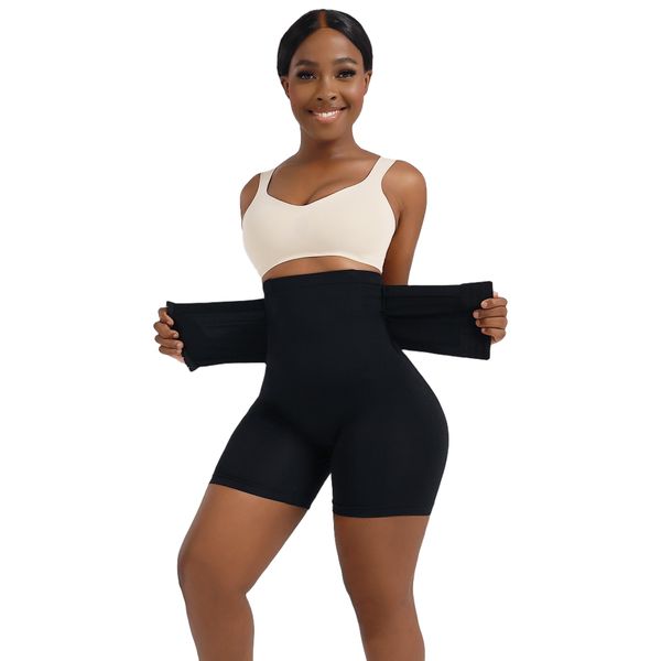 Postpartum Body Shaping Shorts - Strong Waist &amp; Hip Lift for Summer