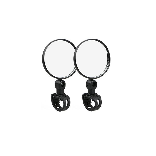 2Pack Bike Rearview Mirrors, 360 Rotatable Handlebar Mirrors