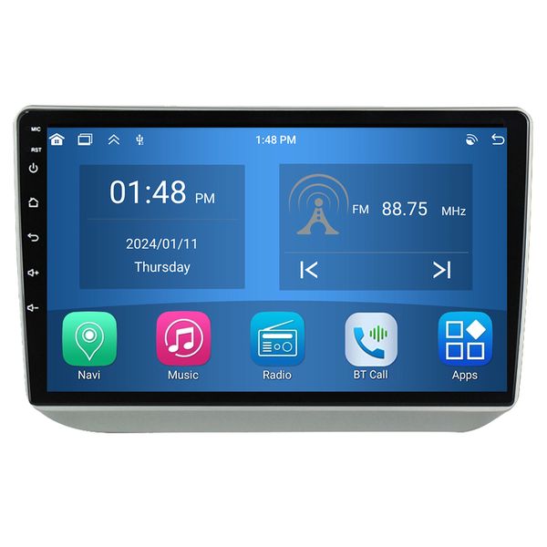 4G+64G Car Radio Bluetooth CarPlay GPS Navigation with Fabia 2 2007 - 2014