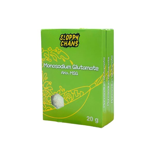 Sloppy Chans Monosodium Glutamate (msg) 20g 3 Pack