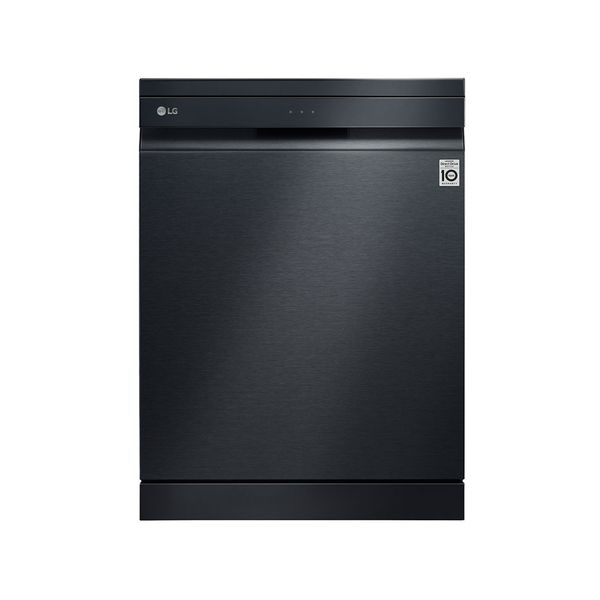 LG 14 place A+++ Black QuadWash True-Steam Dishwasher DFB325HM