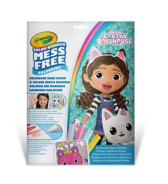 Crayola Color Wonder Set Gabby's Dollhouse, Foldelope
