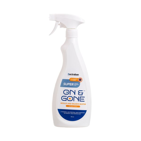 On &amp; Gone - Fast Acting Mould &amp; Mildew Stain Remover Spray (750ml)