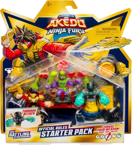 Akedo Ninja Fury Starter Pack