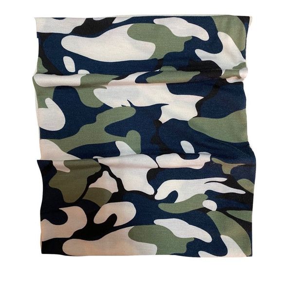 Seamless Multifunctional Breathable Headwear Covering - Tropical Blue