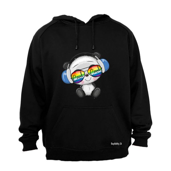 Cool Panda - Ladies - Hoodie - Grey