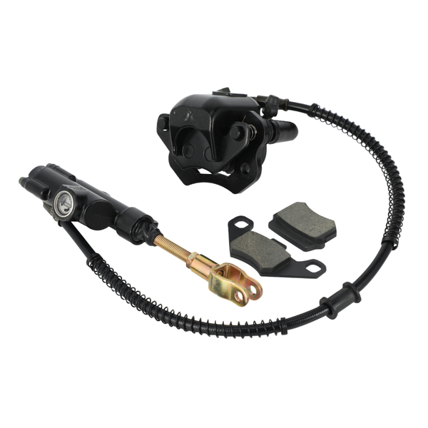 KR Rear Foot Brake Master Cylinder &amp; Brake Caliper Set: ATV (50-110cc)
