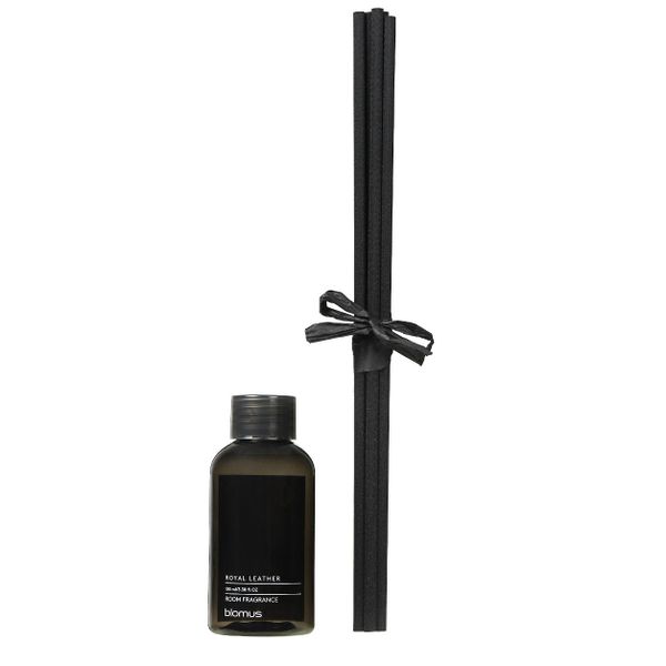 Blomus Fragrance Refill Set in Royal Leather 100ml with 5 Diffuser Sticks