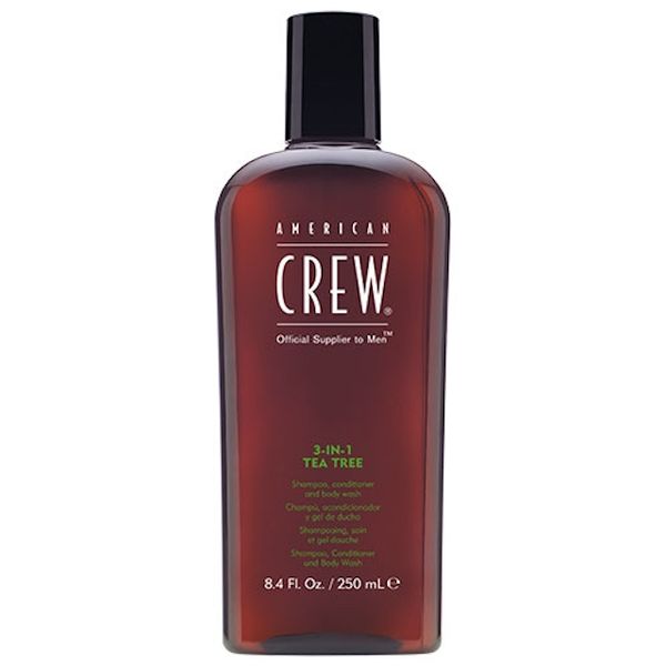 3 in 1 Shampoo Tea Tree By American Crew - 250ml