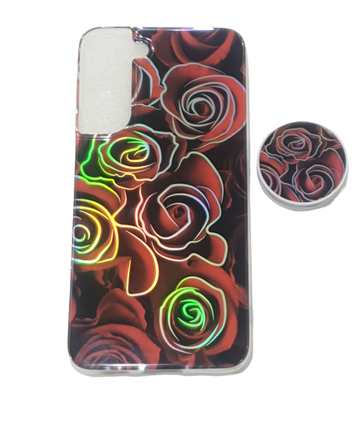 Fancy Cover with Pop Shocked for Samsung galaxy S22 ULTRA