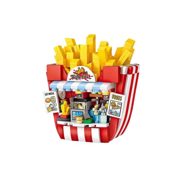 Loz Amusement Park Blocks | French Fries Shop