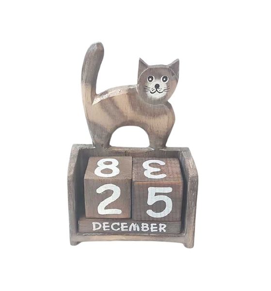 Wooden Interchangeable Calendar - Assorted