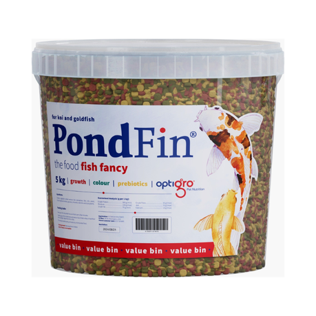 PondFin Koi & Goldfish Diet Nutritional Floating Pellets - 5kg Image