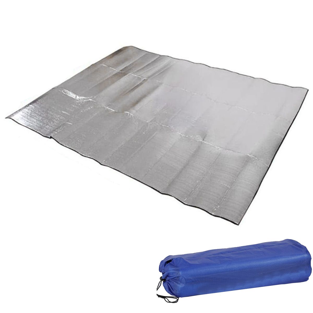 200x200cm All-Purpose Waterproof Folding Aluminum Foil Camping Sleeping ...