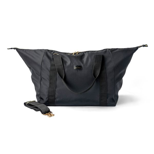 Foldable Travel Duffle Bag - Black