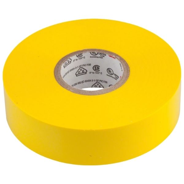 Vinyl Electrical Tape - 3M (Yellow image