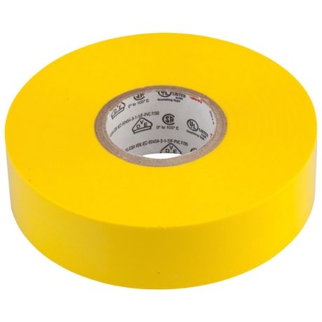 3M 35-1/2-1 Scotch Professional Vinyl Electrical Tape ORANGE 1/2 inch x 20